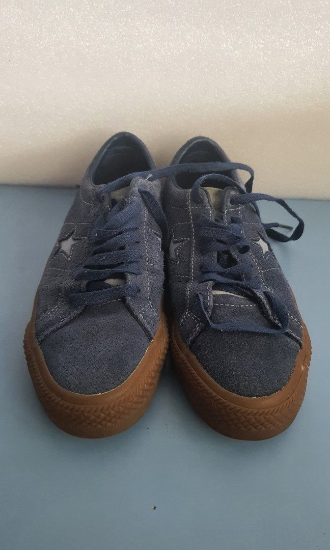 Converse real on sale leather