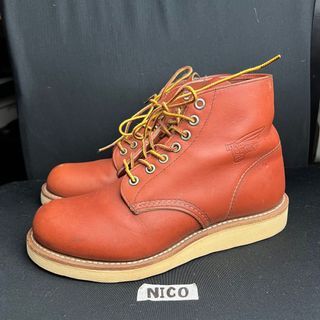 Red Wing 8166 Oro Russet Round toe Boots🔥🇺🇸(5.5D)
