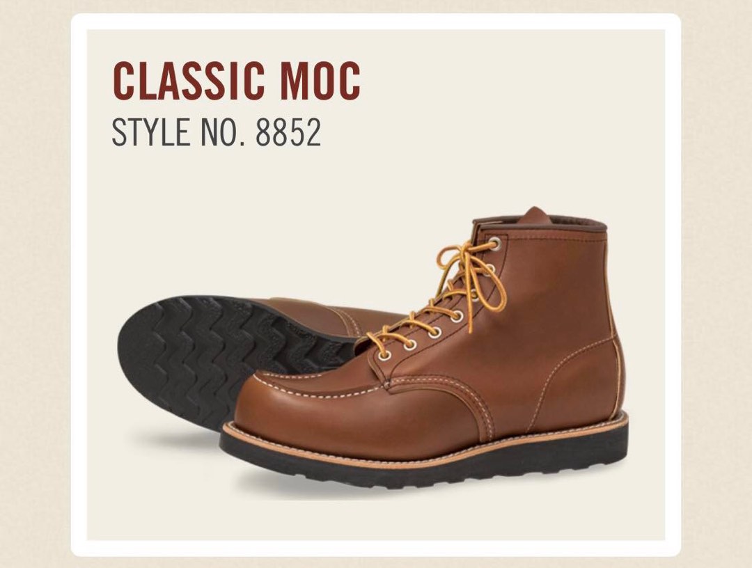 Red Wing Classic Moc Style No. 8852