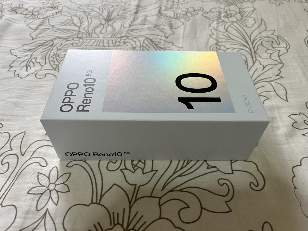 Cache Batterie Silvery Grey Original OPPO Reno 10 5G (Réf 621033000092)