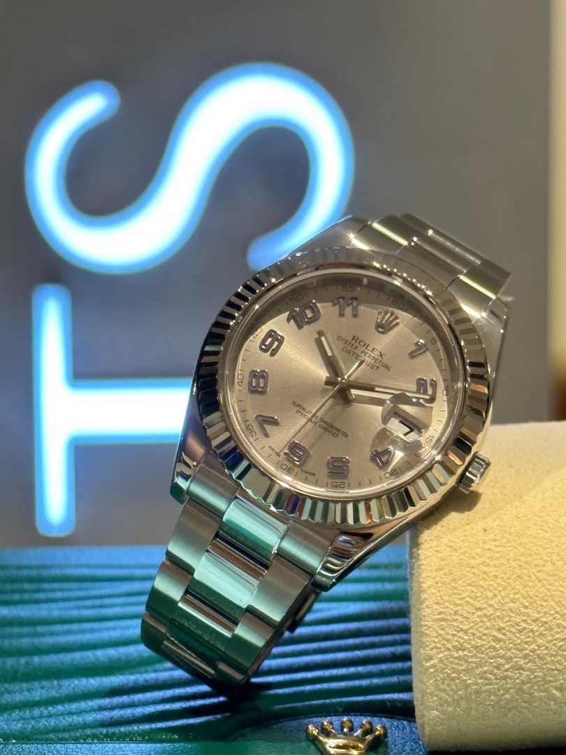 Rolex datejust 2025 41 arabic numerals