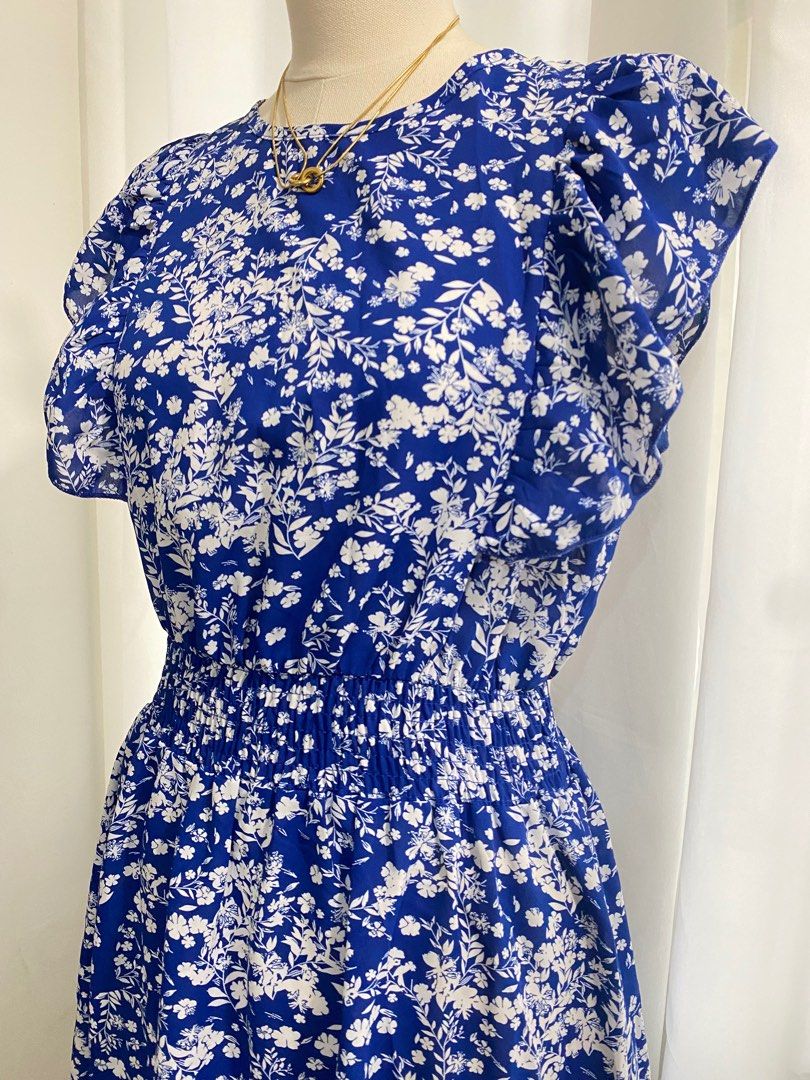 Ruffle Blue Dress (Category: Dresses) located in Quezon City. Submitted by dlm03 (Listing ID 1274465346, Image 2). Description: .