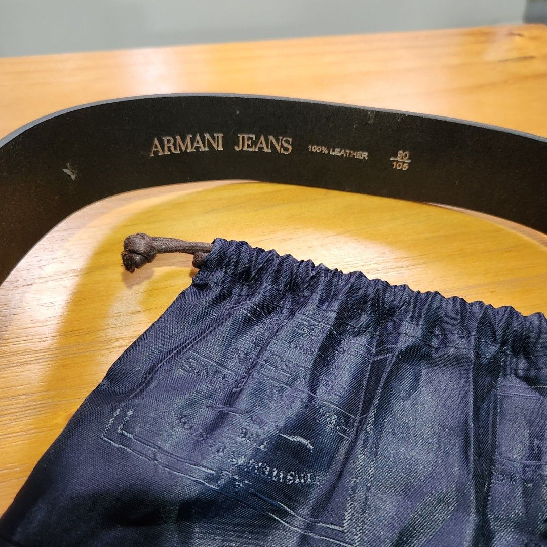 Armani jeans belt discount sale