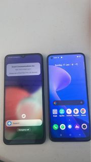 samsung a22 5g and real me 8