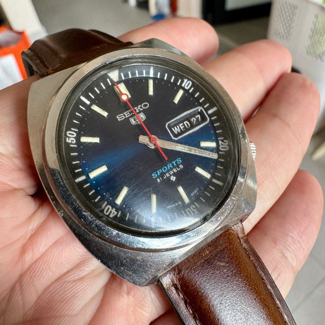 Seiko 5 top sports 21 jewels