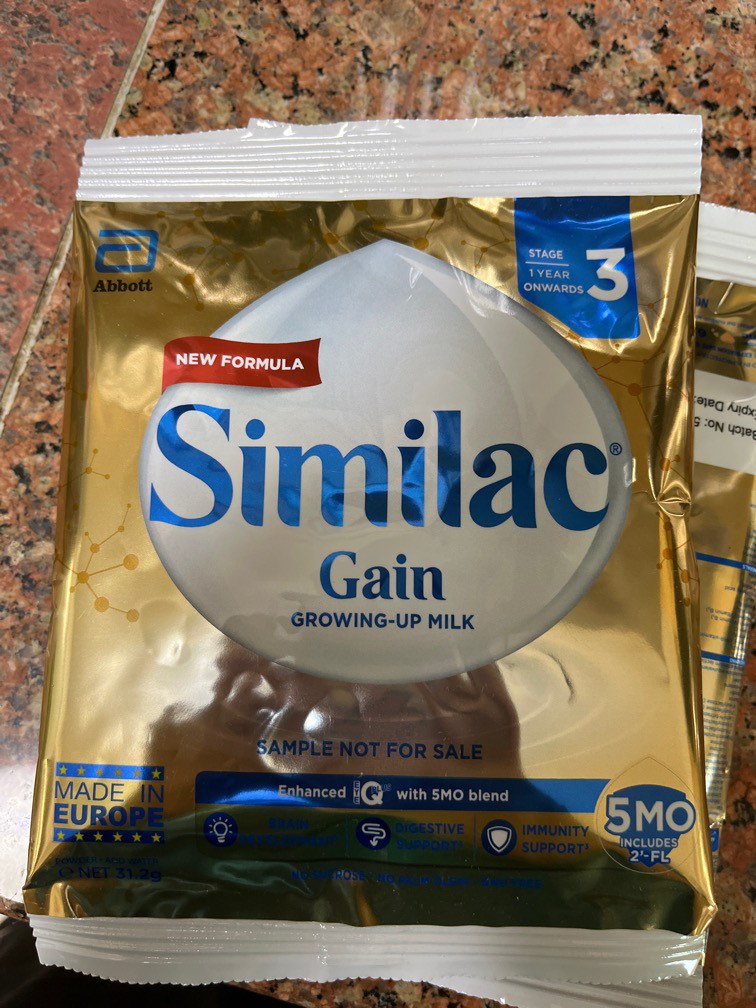 Similac stage 3 sample pack, Babies & Kids, Nursing & Feeding ...