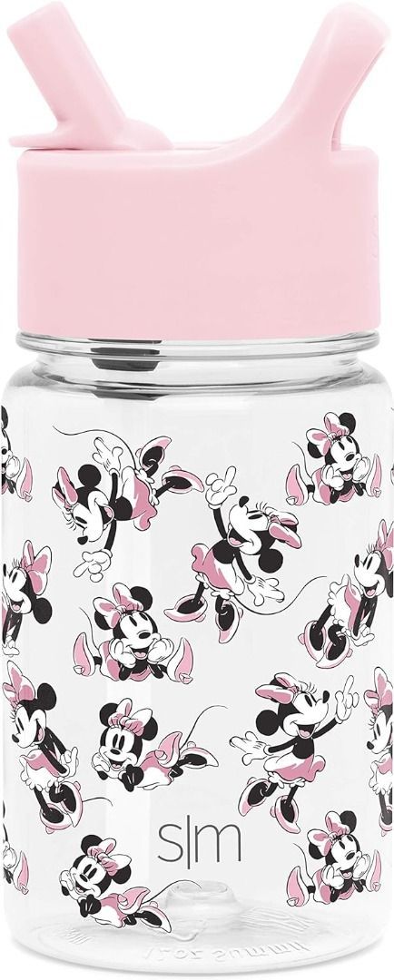 Zak Designs Disney Mickey Mouse Kelso Tumbler Set, Leak-Proof Screw-On Lid  with Straw, Bundle for Kids Includes Plastic and Stainless Steel Cups with  Bonus Sipper (3pc Set, Non-BPA)15 fl oz.