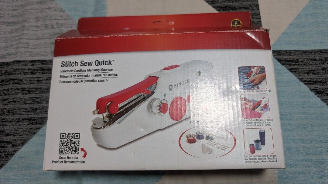 Singer sew quick handheld sewing machine