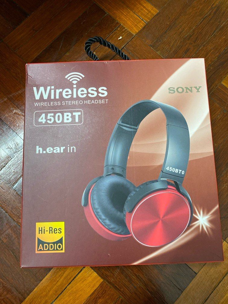 Sony 450bt wireless headphones sales