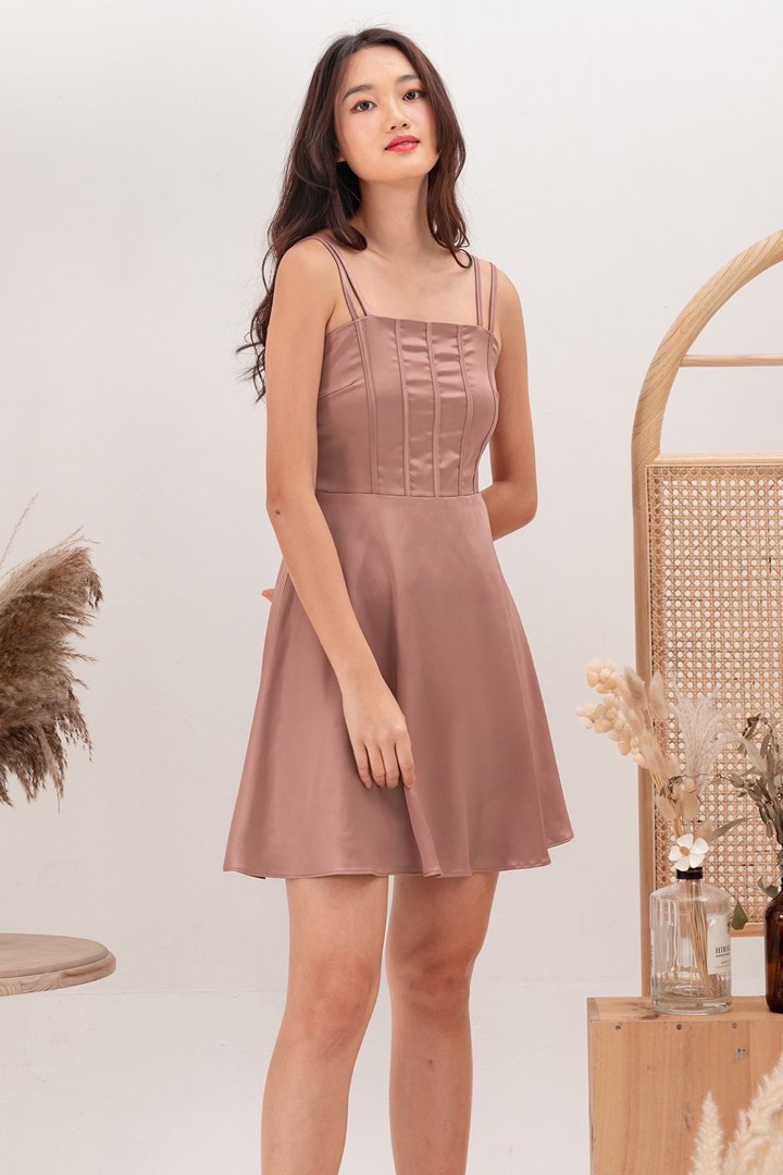 Mauve dress women sale