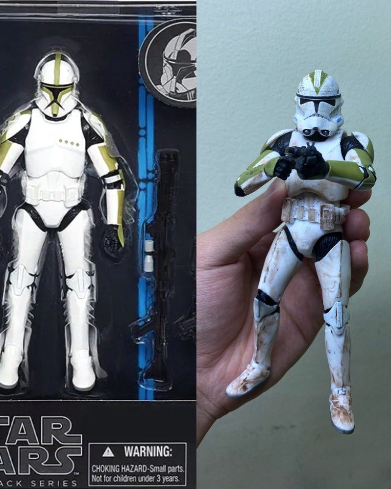 Custom black sales series clone trooper