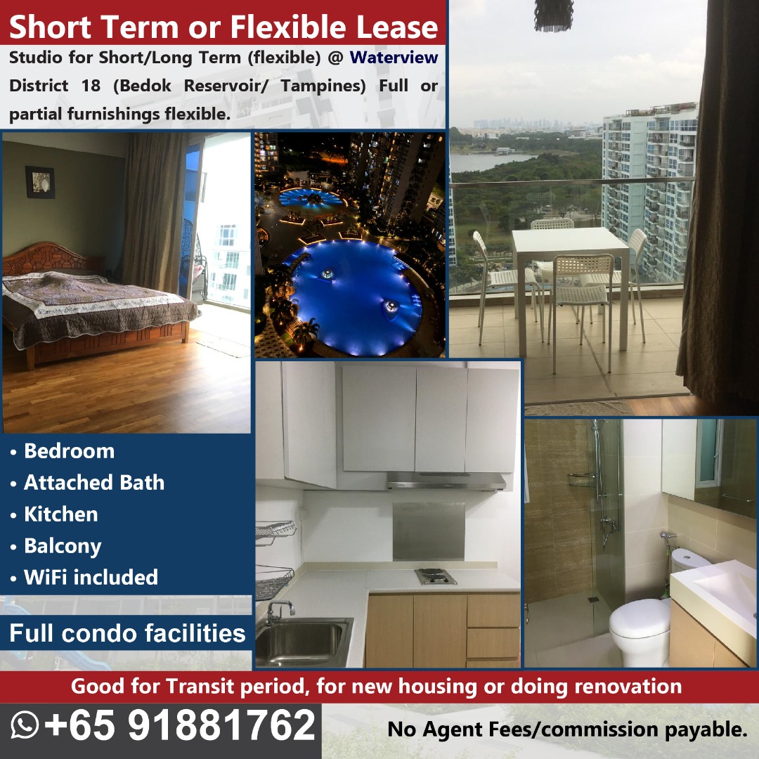Studio / Penthouse Unit for Short term / long term Rental Lease (1 BKH