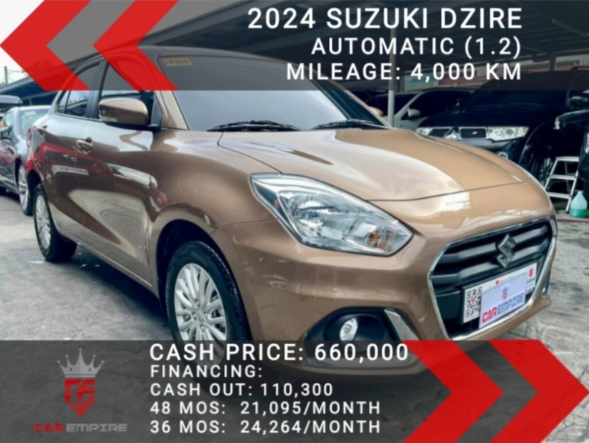 Suzuki Dzire 2024 1.2 GL 4K KM SAVE 170K FROM BRAND NEW Auto, Cars for