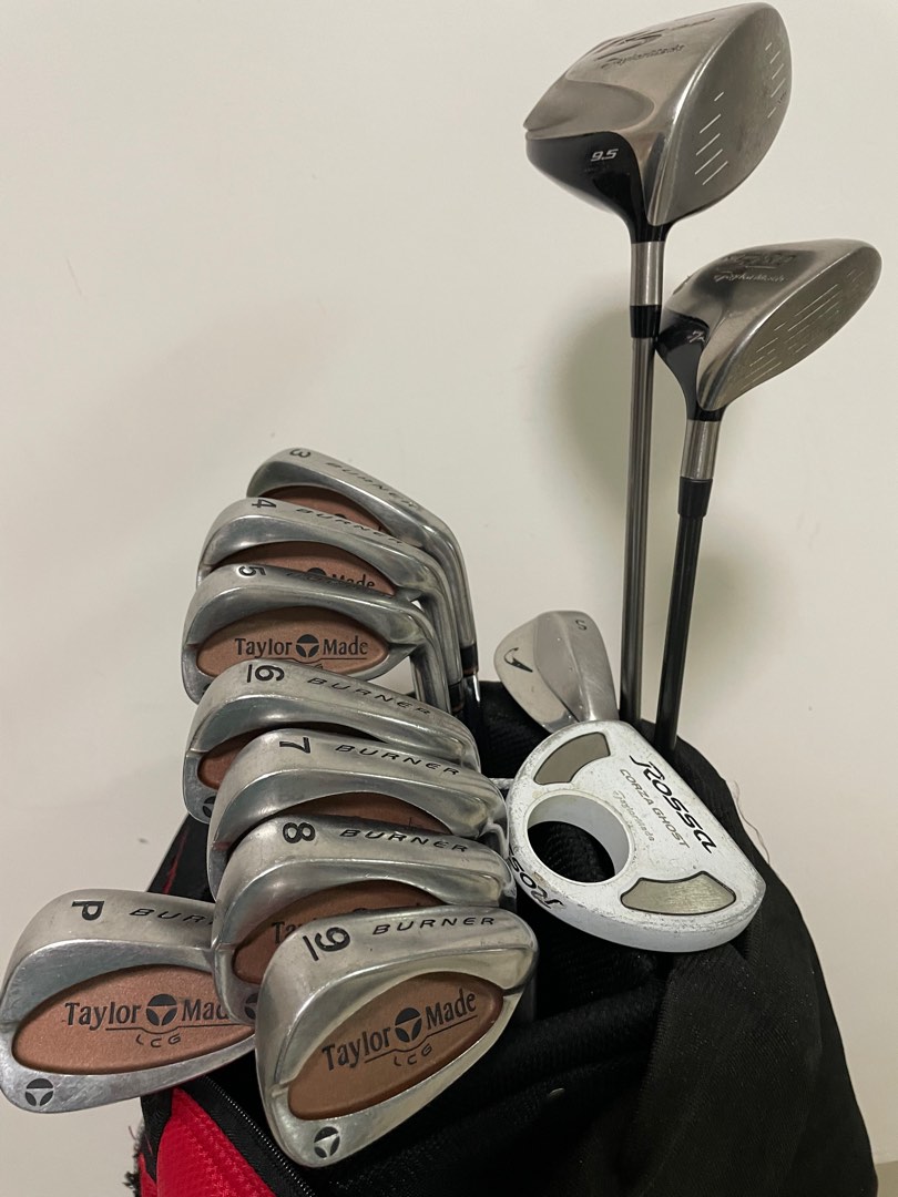 TaylorMade Golf Set Golf Bag Sports Equipment Sports Games