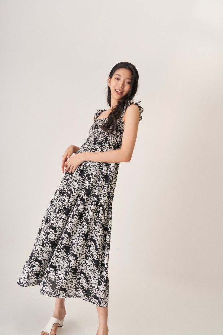 Larissa Smocked Dress main image 1