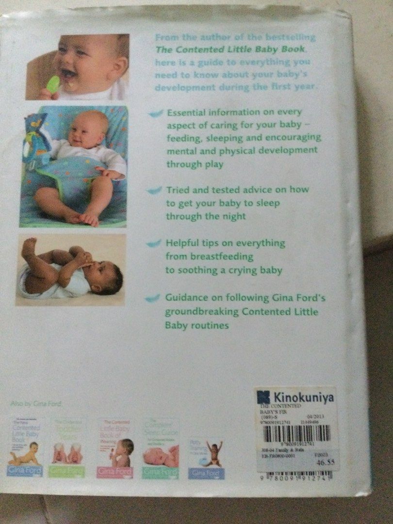 The contented baby's first year clearance