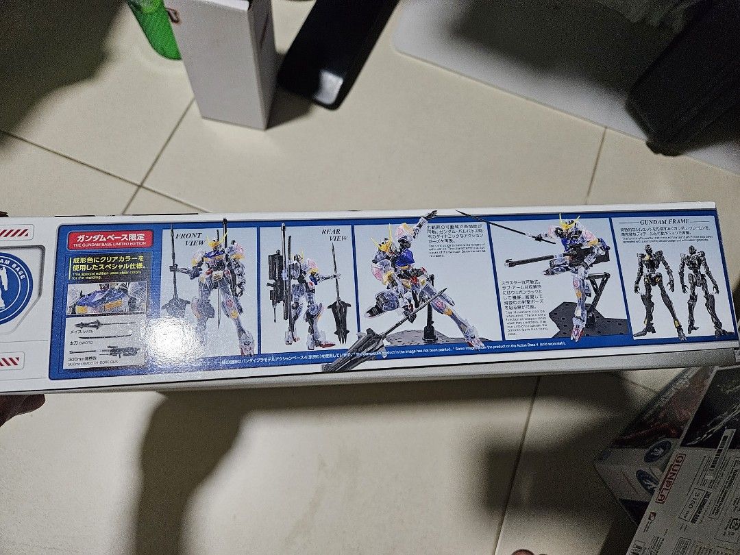 The Gundam Base Limited Gundam Barbatos( Clear Body) (Category: Gundam Model Kits) located in Singapore. Submitted by endlesss28 (Listing ID 1274532413, Image 2). Description: Gundam Barbatos (Clear Colour).