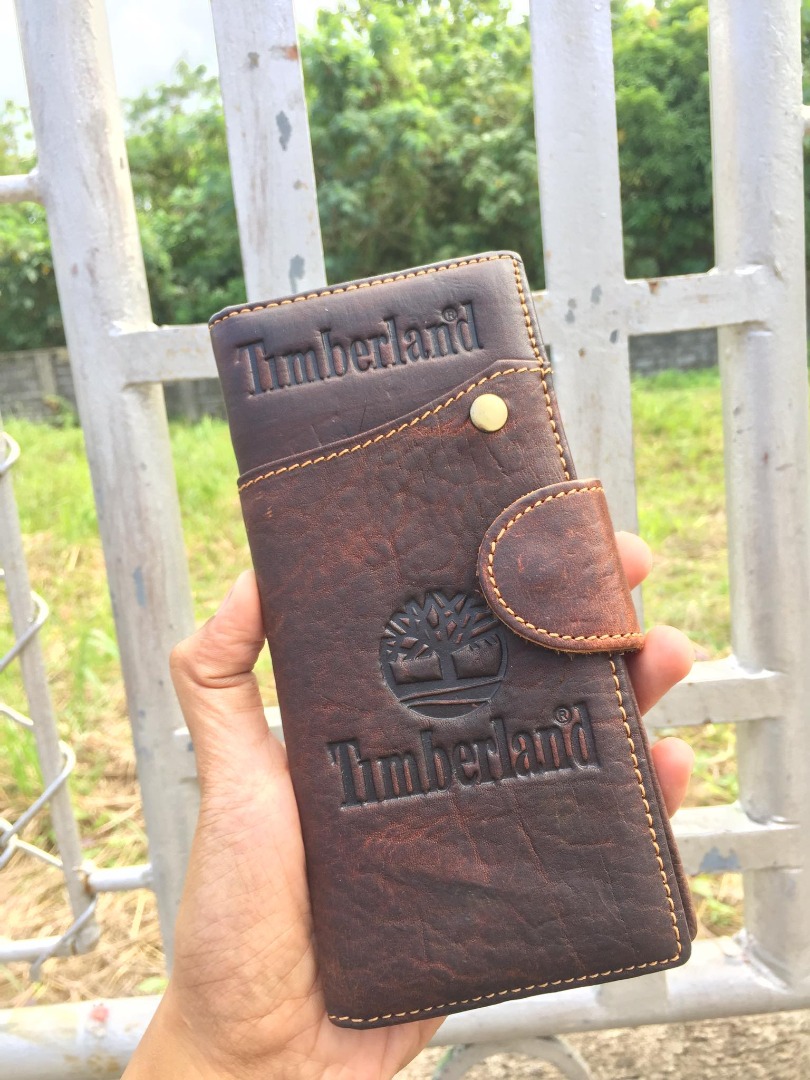TIMBERLAND LONG WALLET GENUINE ITALIAN LEATHER 8701# COFFEE, Men's ...
