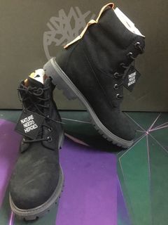 Black timberland champion boots sales