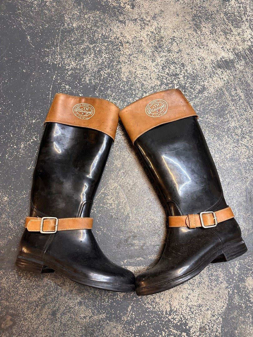Tommy hilfiger shop riding boots