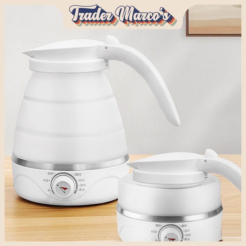 Travel Foldable Kettle Collapsible Food Grade Silicone Small