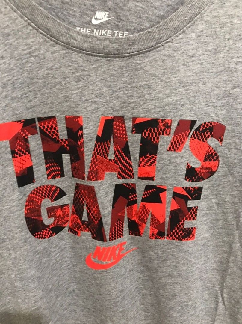 T shirt NIKE That s Game Fesyen Pria Pakaian Atasan di Carousell