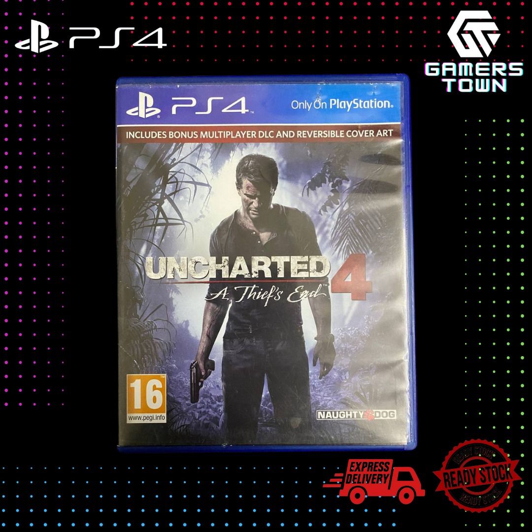Uncharted 4 PS4 Playstation 4 USED