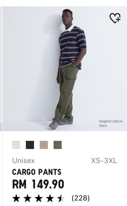 Uniqlo cargo pants, Men's Fashion, Bottoms, Chinos on Carousell