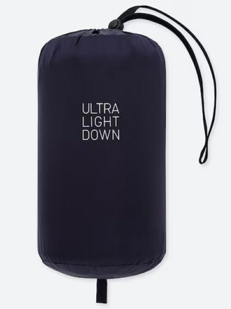 Uniqlo ultra light down jacket with hood winter coat puffer wind