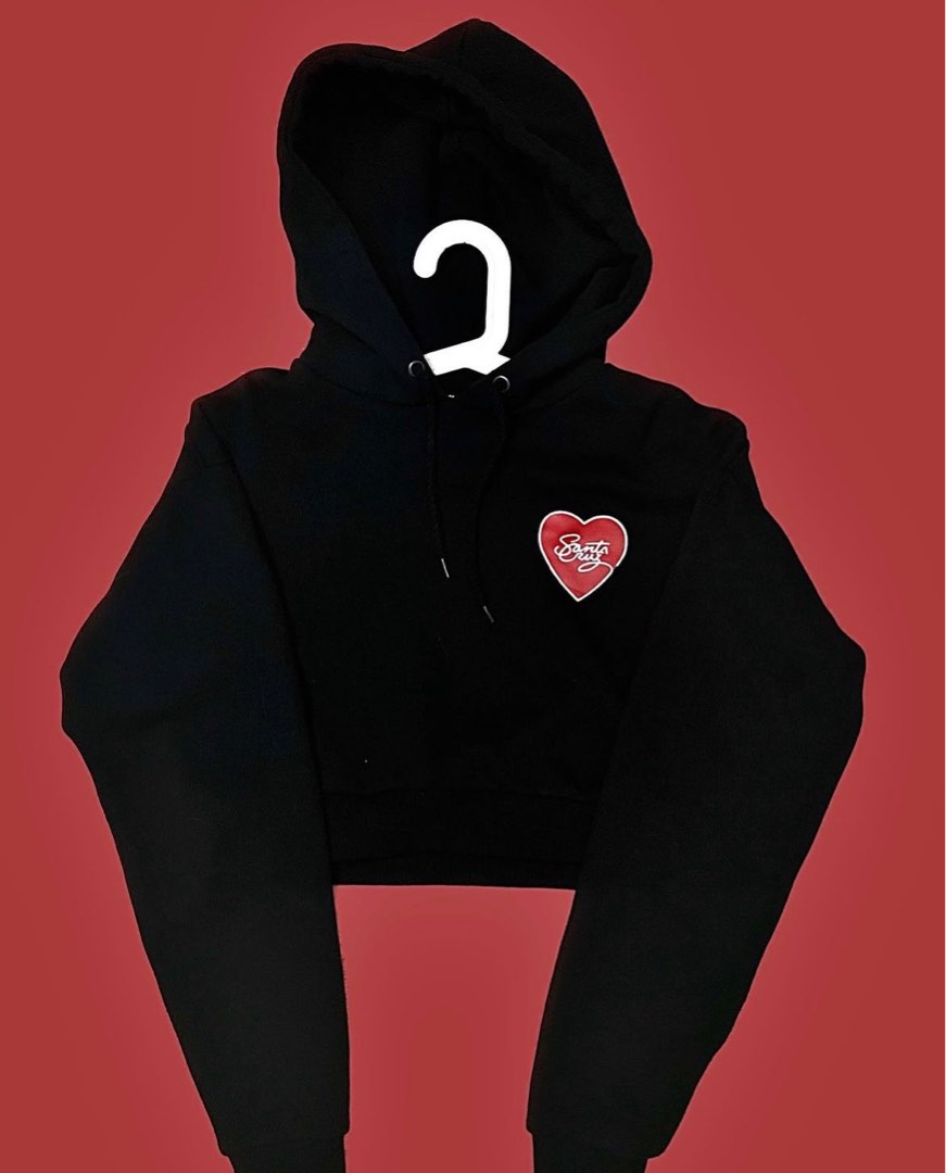 Santa cruz cropped hoodie outlet