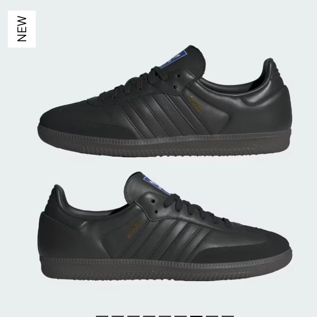All black adidas clearance samba