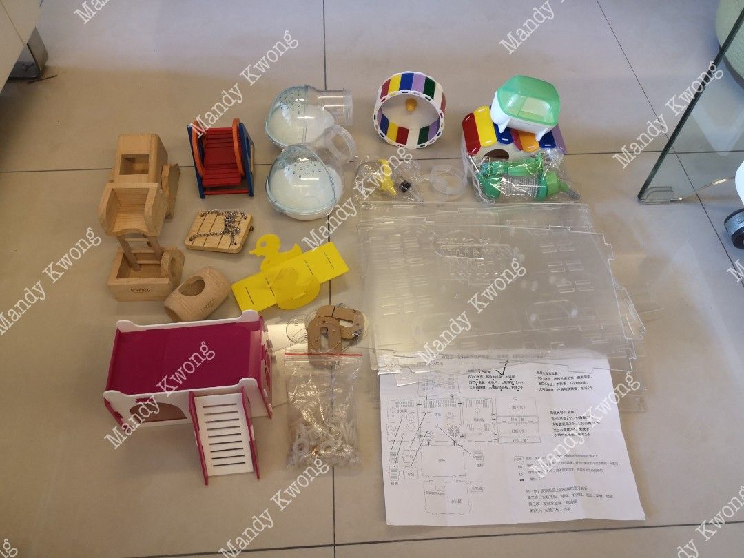 Used small animal sales cage