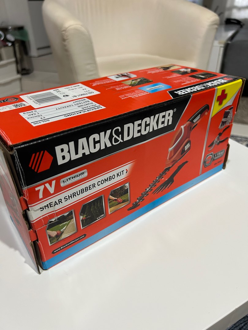 USED Tree Shrubber Black Decker Furniture Home Living