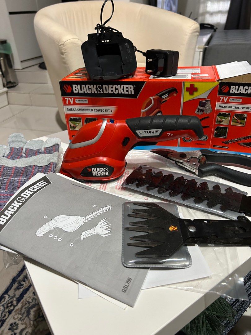 USED Tree Shrubber Black Decker Furniture Home Living