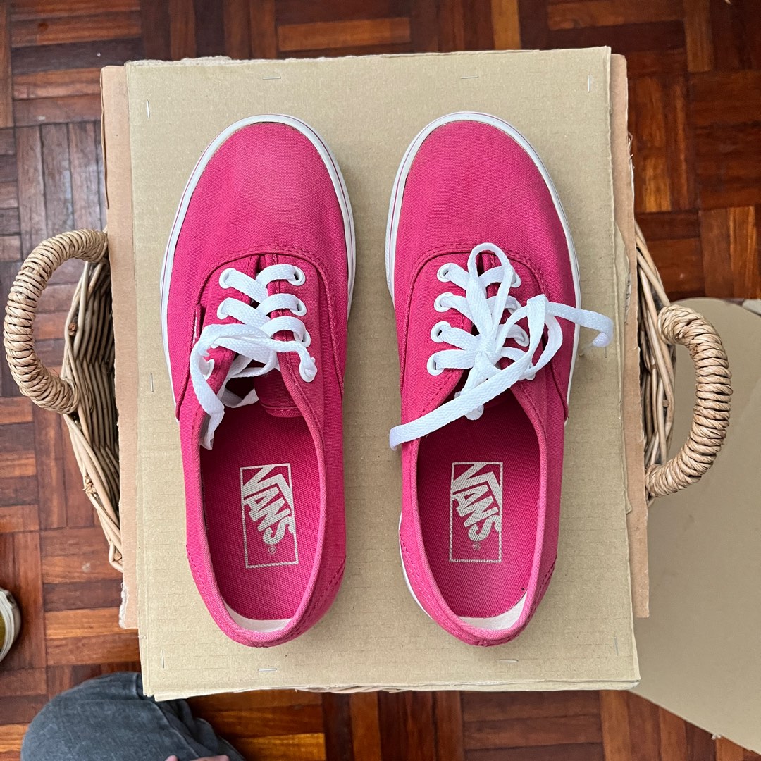 Mens outlet vans pink