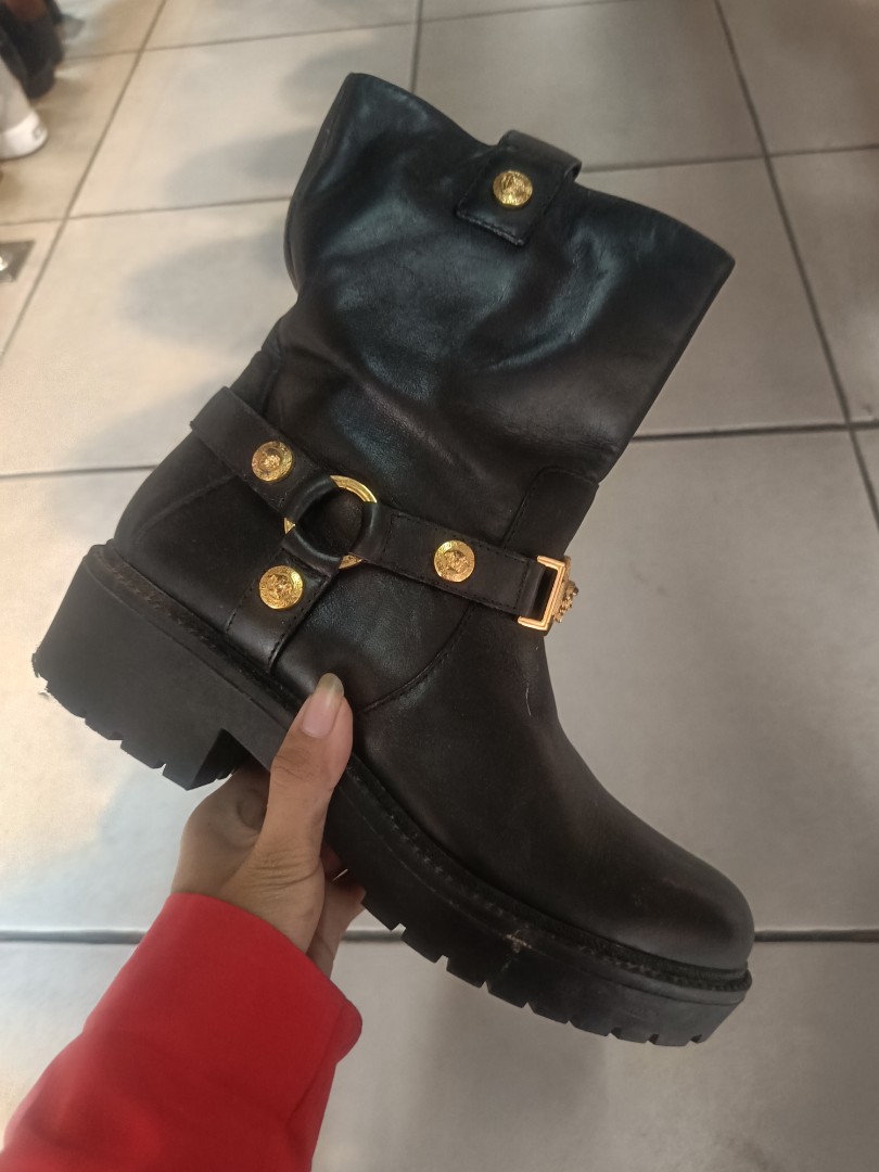 Versace boots, Women's Fashion, Footwear, Boots on Carousell