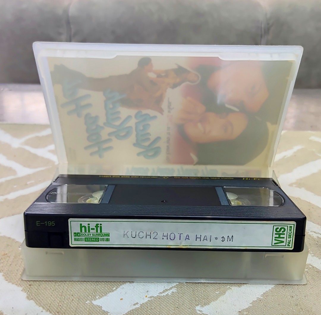 VINTAGE 80'S & 90'S VHS TAPE KAMEN RIDER BLACK, KUCH2 HOTA HAI, CHILDS