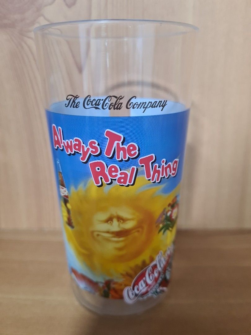 Vintage Coca Cola Plastic Cups, Hobbies & Toys, Memorabilia ...
