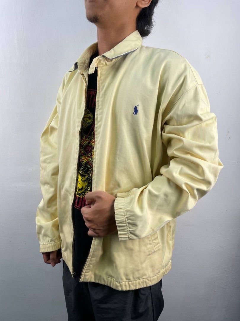 Pastel yellow jacket on sale