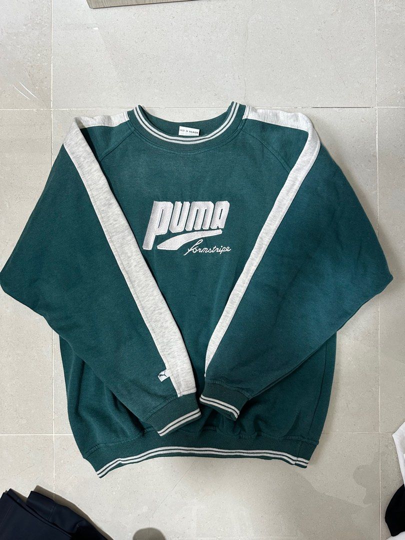Puma retro sweatshirt outlet
