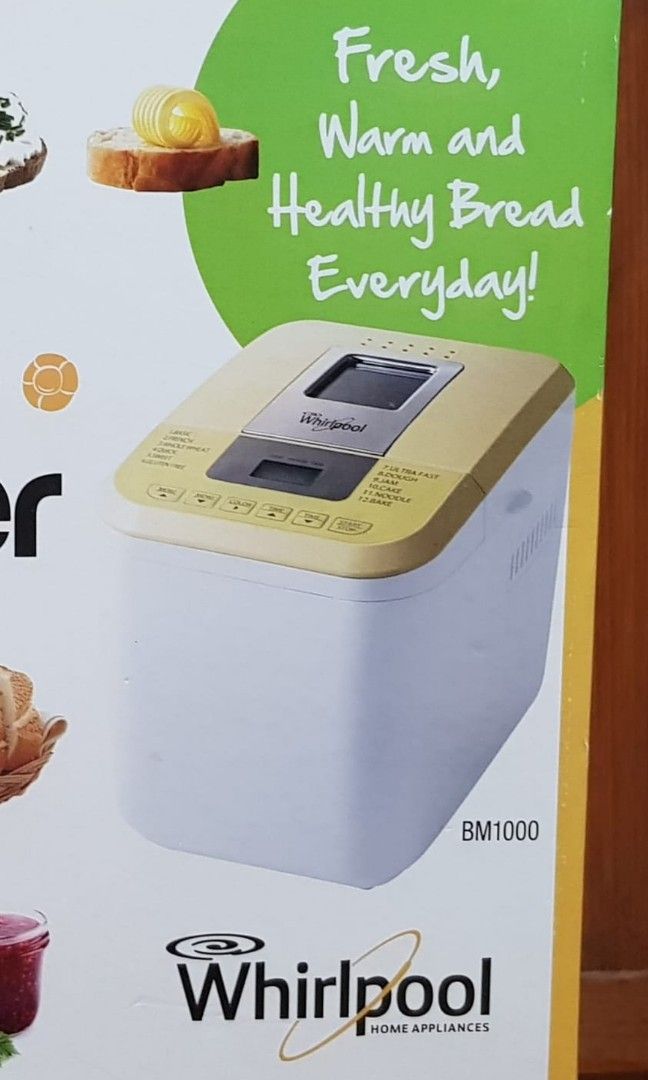 Whirlpool bread shop maker