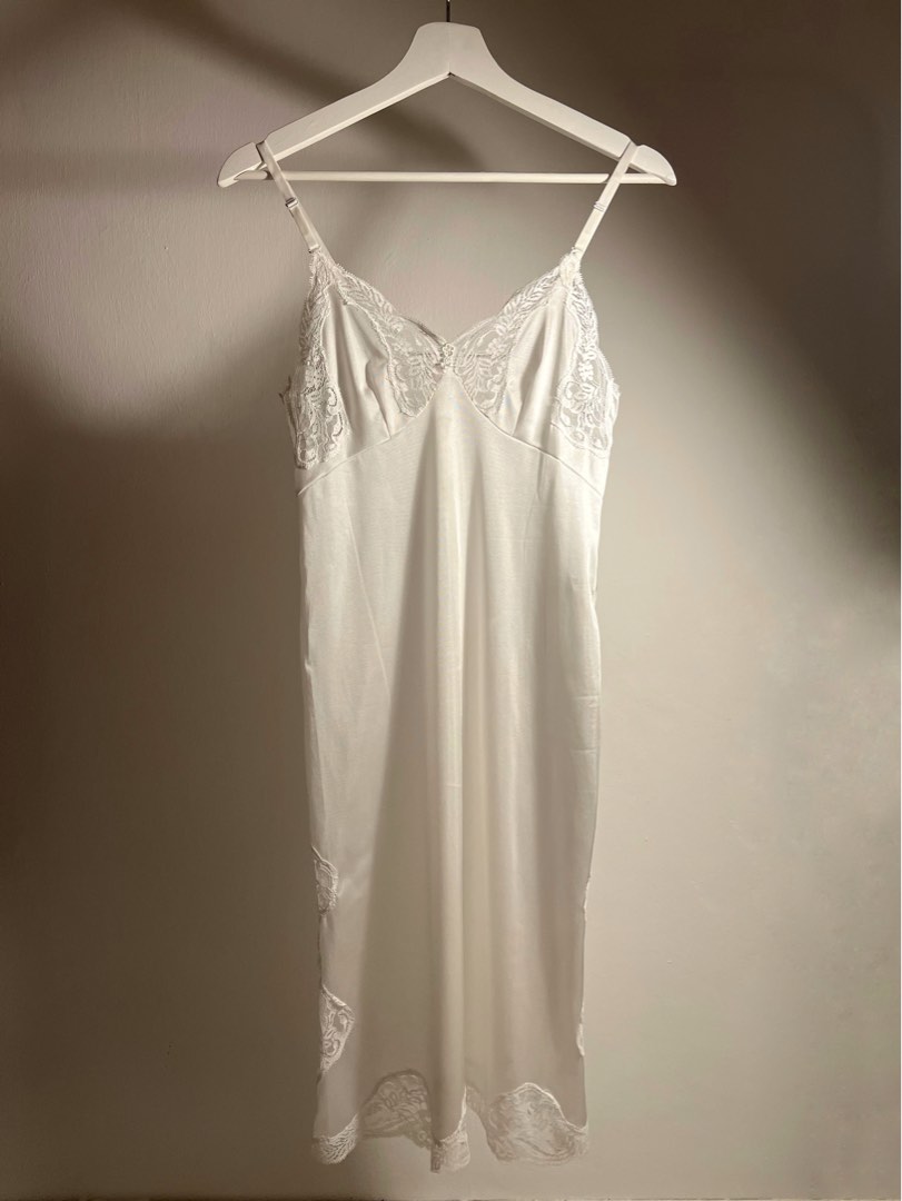 White slip on sale