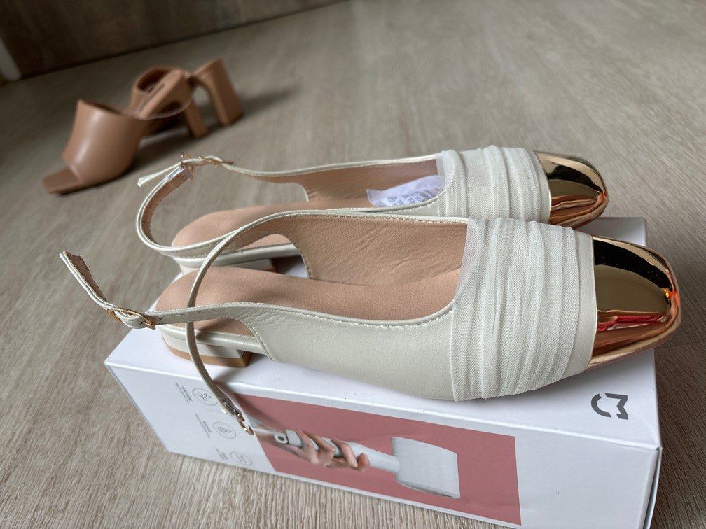 White slingback sandals new arrivals