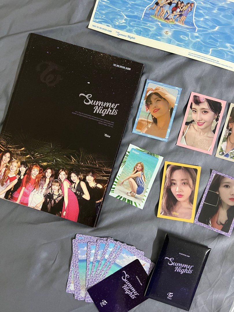 WTS] Twice Summer Night Full set Album, Hobbies & Toys