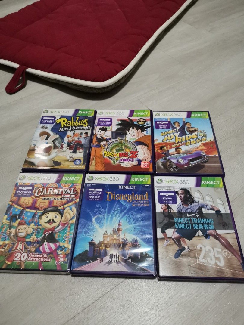 Xbox 360 games. Kinect games. $8 each., Video Gaming, Video Games, Xbox on  Carousell