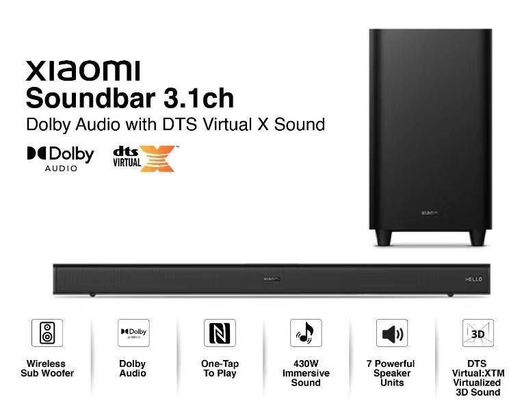 Xiaomi dolby atmos soundbar on sale