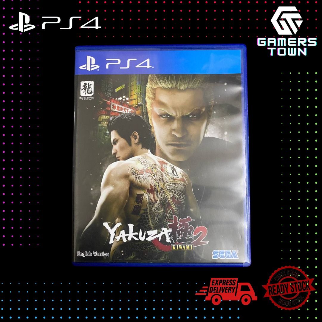 Yakuza Kiwami 2 PS4 Playstation 4 (USED), Video Gaming, Video