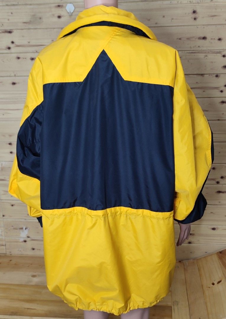 Yellow And Black Color Blue Place Sportswear Company Windbreaker Zipper Front Jacket Fits XXL Men s Fashion Coats Jackets and Outerwear on Carousell
