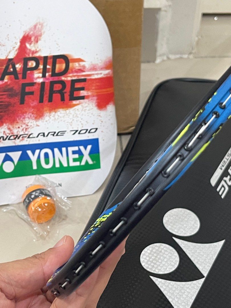 Yonex nanoflare 700, Sports Equipment, Sports & Games, Racket & Ball ...