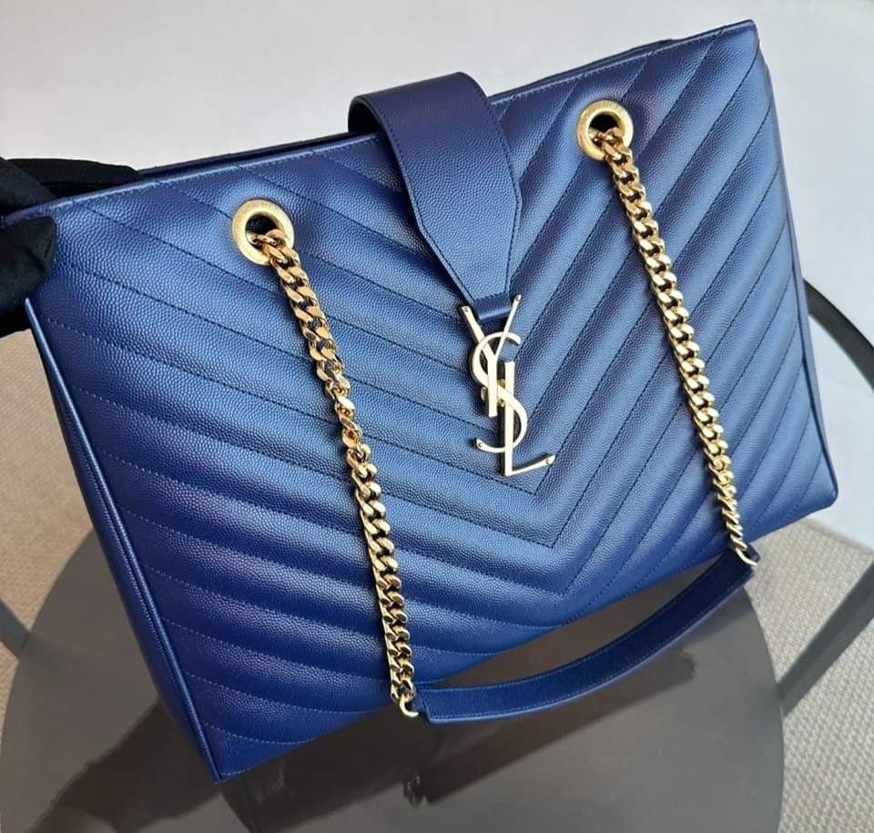 YSL Shopper Tote, Luxury, Bags & Wallets on Carousell